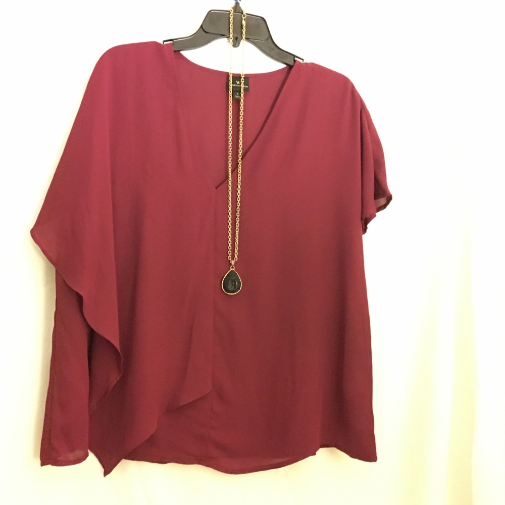 Burgundy Top